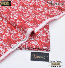 Bareeze Bana Dora Lawn Digital Printed 2-Piece Un-Stiched
