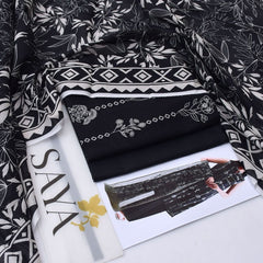 Saya Digital Printed Lawn 3-Piece Un-Stiched
