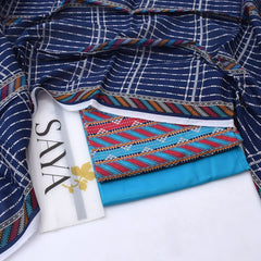 Saya Digital Printed Lawn 3-Piece Un-Stiched