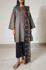 Saya Digital Printed Lawn 3-Piece Un-Stiched