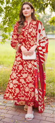Aneela's Digital Lawn 3-Piece Un-Stiched