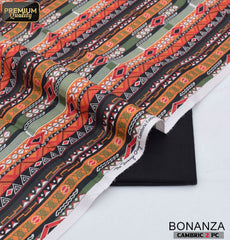 Bonanza Digital Lawn 2-Piece Un-Stiched