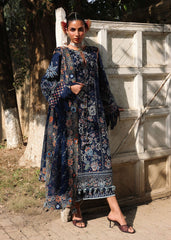Hussain Riaz Dhanak Embroidered 3-Piece Un-Stiched