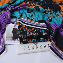 Farasha Digital Printed Khaddar 3-Piece Un-Stiched