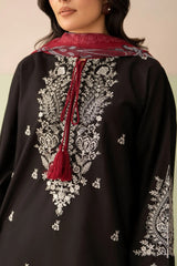 Pezwaan Dhanak Embroidered 3-Piece Un-Stiched