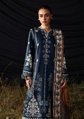 Hussain Rehar Dhanak Embroidered 3-Piece Un-Stiched