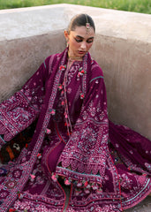 Hussain Rehar Dhanak Embroidered 3-Piece Un-Stiched
