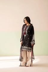 Pezwaan Dhanak Embroidered 3-Piece Un-Stiched