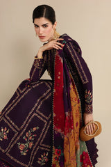 Jazmin Dhanak Embroidered 3-Piece Un-Stiched