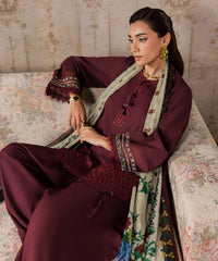 Sapphire Dhanak Embroidered 3-Piece Un-Stiched