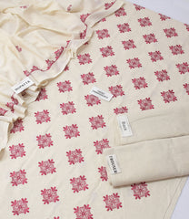 Bareeze Karandi Khaddar Embroidered 3-Piece Un-Stiched