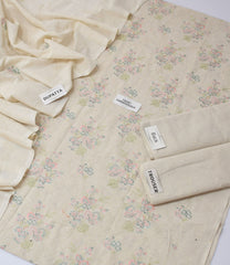 Bareeze Karandi Khaddar Embroidered 3-Piece Un-Stiched
