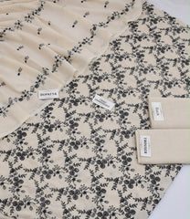 Bareeze Karandi Khaddar Embroidered 3-Piece Un-Stiched