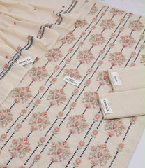 Bareeze Karandi Khaddar Embroidered 3-Piece Un-Stiched