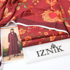 Iznik Digital Printed Khaddar 3-Piece Un-Stiched