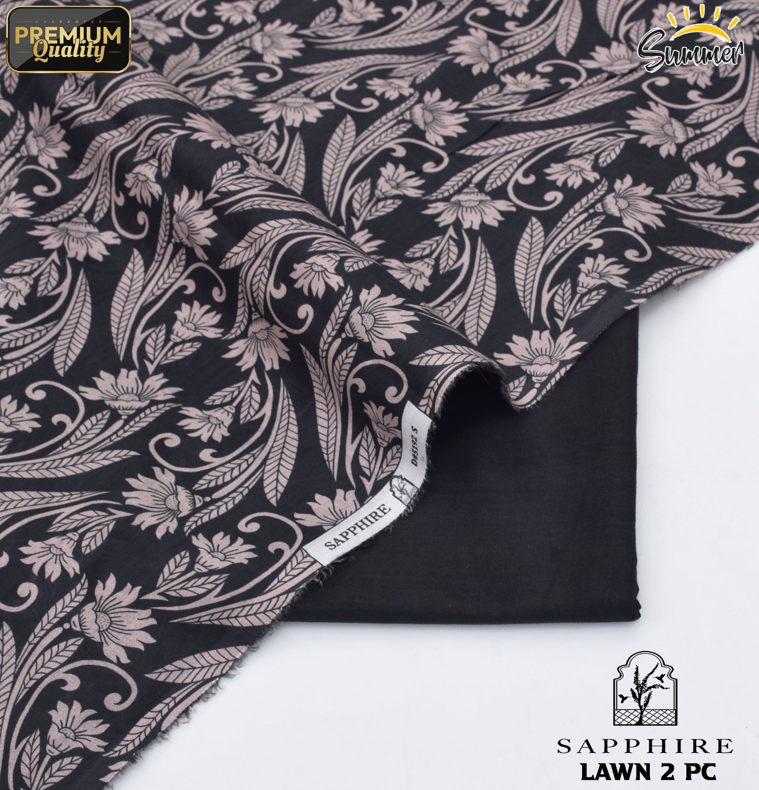 SAPPHIRE 2-PIECE DIGITAL PRINT