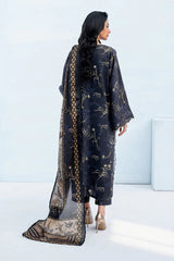 Baroque Lawn 3-Piece Unstiched With Embroidered Patches