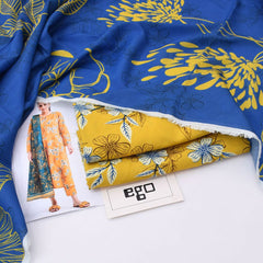 Ego Linen Viscose 3-Piece Un-stiched