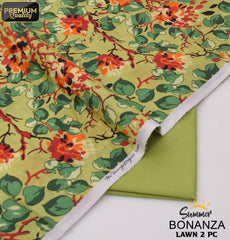 Bonanza Digital Lawn 2-Piece Un-Stiched