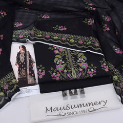 Mausummery Digital Lawn 3-Piece Un-Stiched