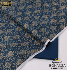 Bonanza Digital Lawn 2-Piece Un-Stiched