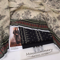 Mausummery Digital Lawn 3-Piece Un-Stiched
