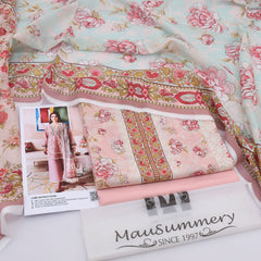 Mausummery Digital Lawn 3-Piece Un-Stiched
