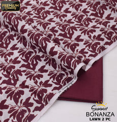 Bonanza Digital Lawn 2-Piece Un-Stiched