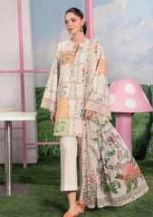 Mausummery Digital Lawn 3-Piece Un-Stiched