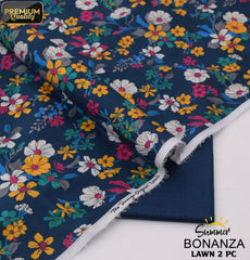 Bonanza Digital Lawn 2-Piece Un-Stiched