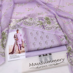 Mausummery Digital Lawn 3-Piece Un-Stiched