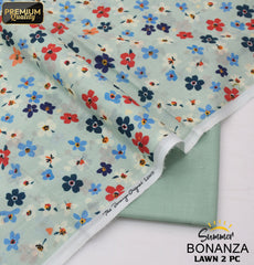 Bonanza Digital Lawn 2-Piece Un-Stiched
