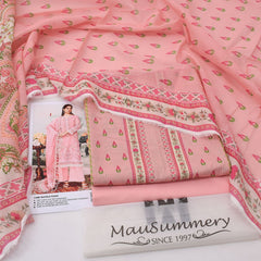 Mausummery Digital Lawn 3-Piece Un-Stiched