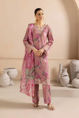 Adan's Libas Digital Lawn 3-Piece Un-Stiched