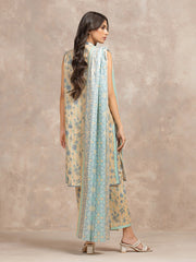 Edenrobe Digital Lawn 3-Piece Un-Stiched