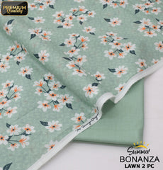 Bonanza Digital Lawn 2-Piece Un-Stiched