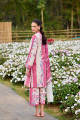 Farasha Digital Lawn 3-Piece Un-Stiched