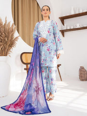 Shanaya Digital Lawn 3-Piece Un-Stiched