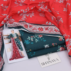 Shanaya Digital Lawn 3-Piece Un-Stiched