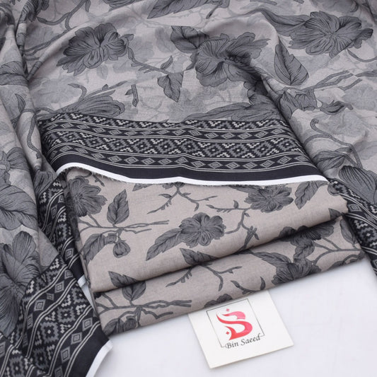 Bin Saeed Lawn 3-Piece Unstiched