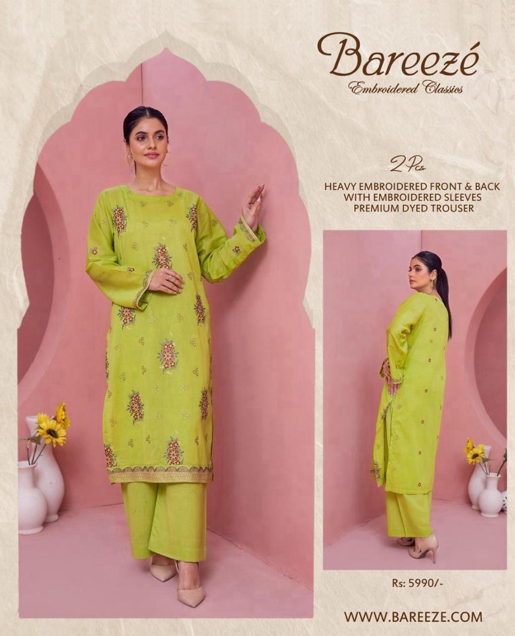 Bareeze Embroidered 2-Piece Unstiched