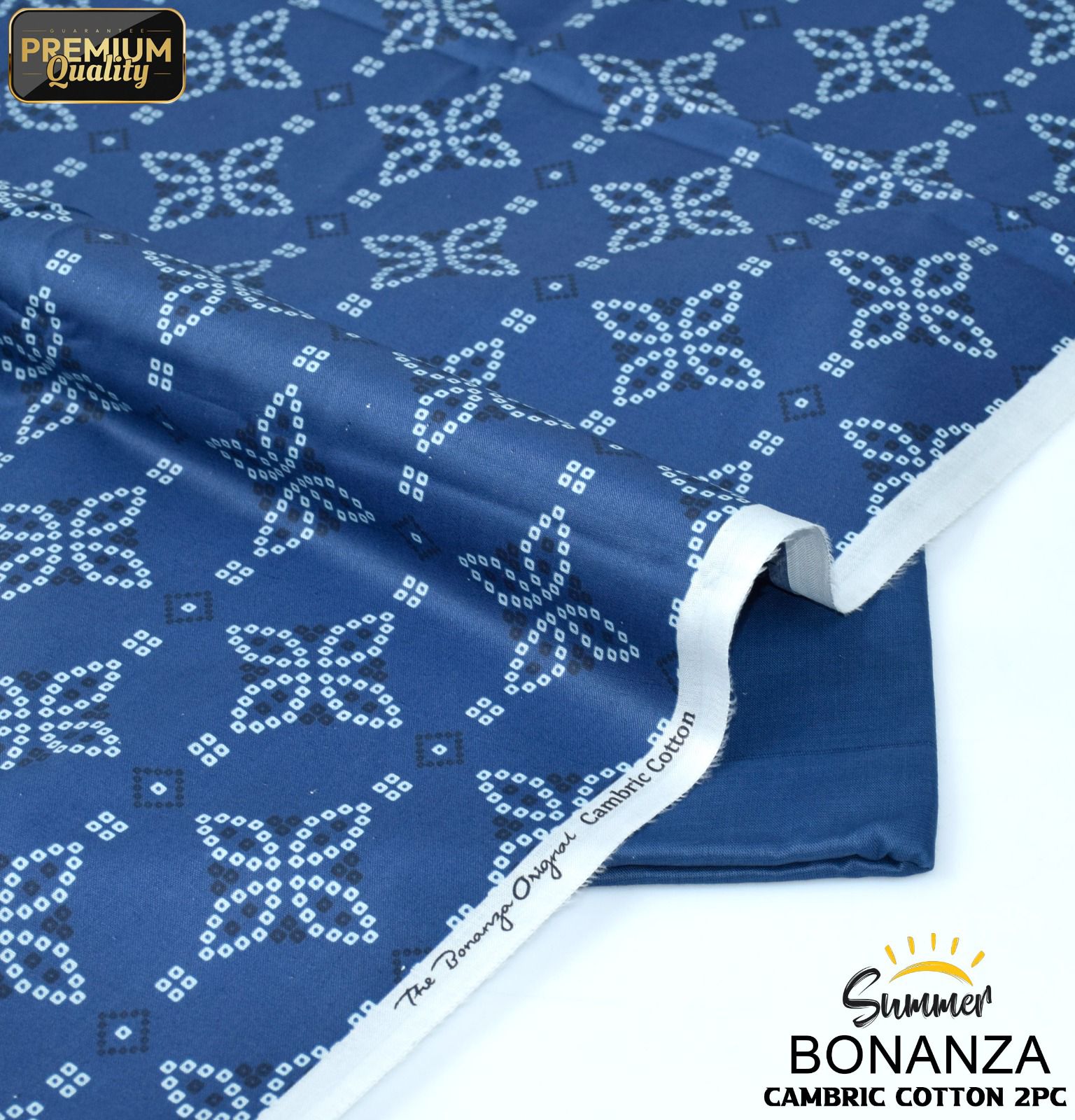 Bonanza Cambric 2-Piece Mid Season Un-Stiched