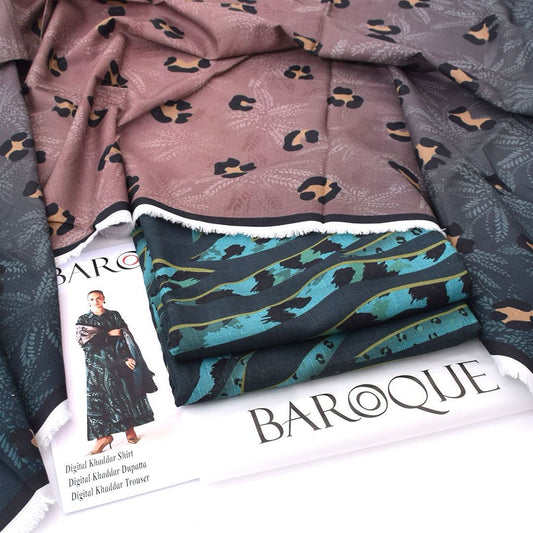 Baroque Khaddar 3-Piece Unstiched