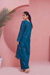 FEROZA - 2PC LAWN EMBROIDERED SUIT BY BLOSSOM