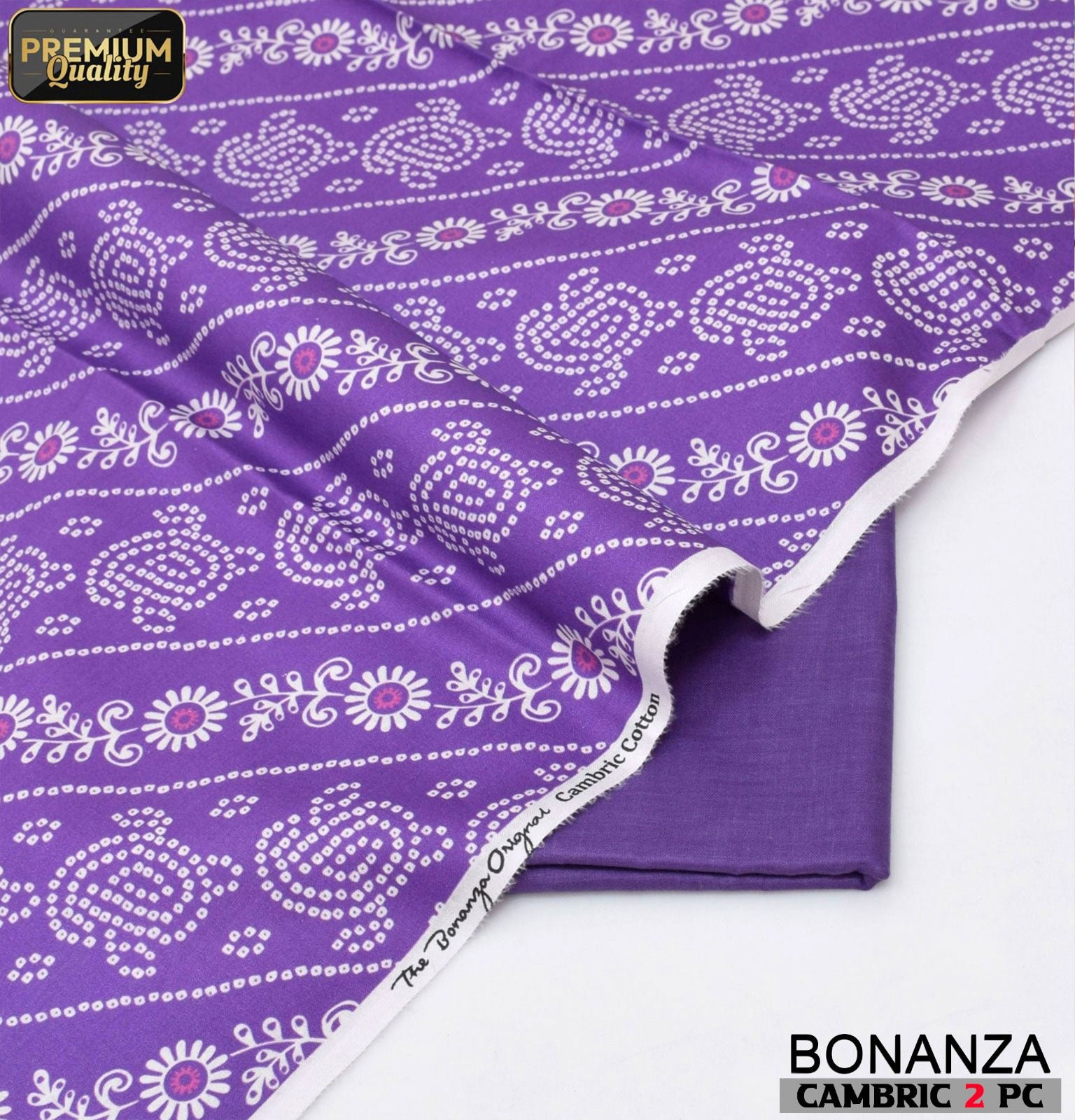 Bonanza Original Cambric 2-Piece Un-Stiched