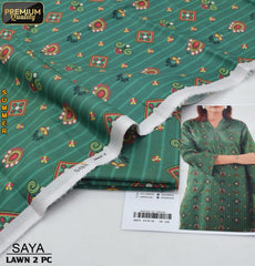 Saya Lawn 2-Piece Digital Print Unstiched