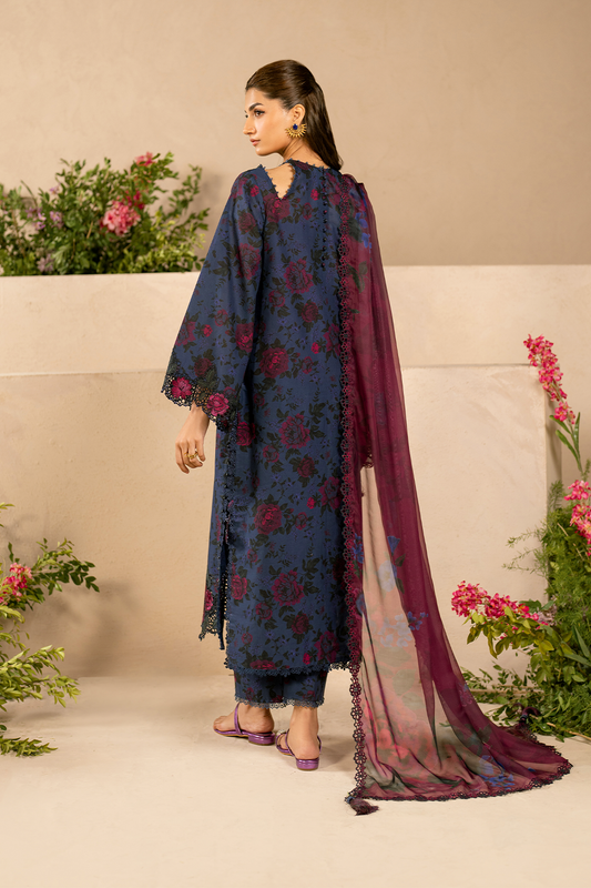 Iznik Lawn 3-Piece Unstiched