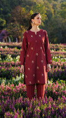Lawn Embroidered Unstiched 2-Piece - D12