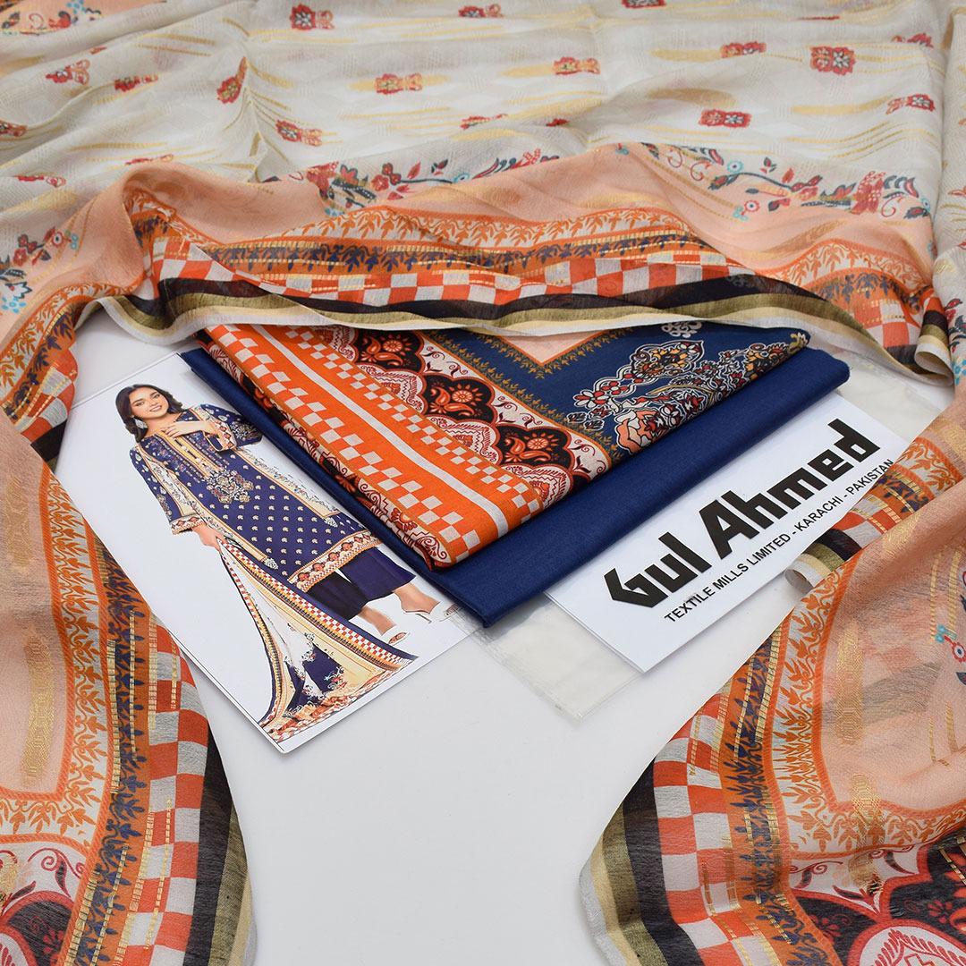 Gul Ahmed Lawn 3-Piece Unstiched