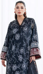 Baroque Lawn 3-Piece Unstiched With Embroidered Patches